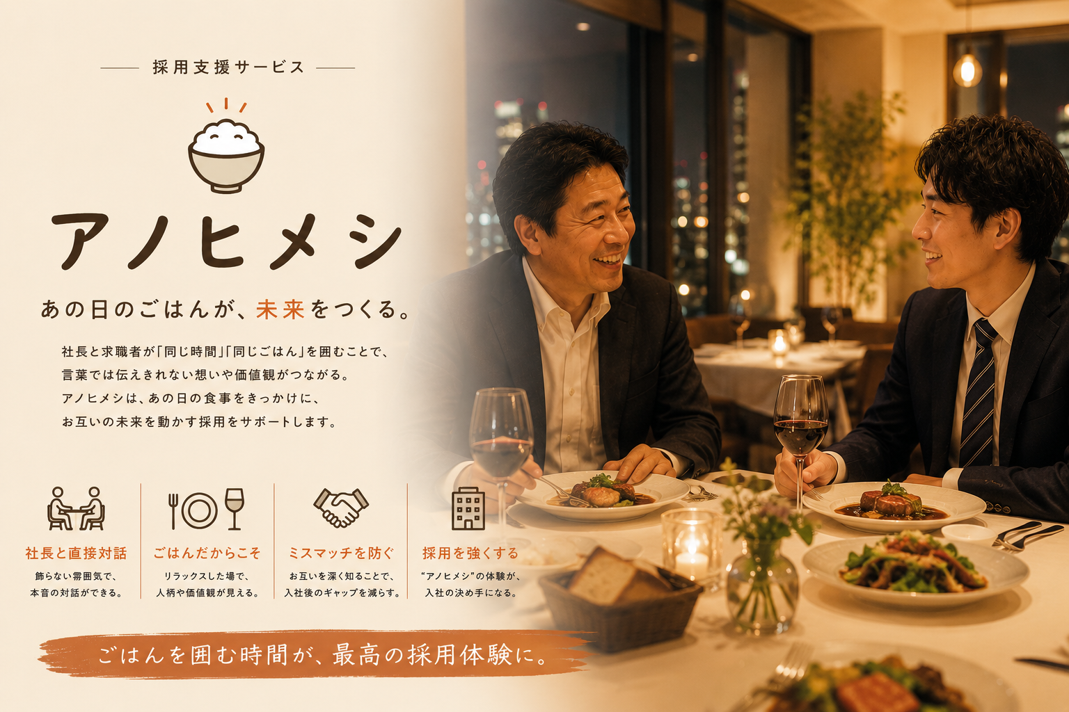 採用支援サービス コンセプト画像